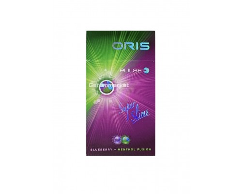 Купить Сигареты Oris Pulse Blueberry Menthol Superslims (Орис Пульс Черника Ментол Суперслимс)