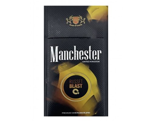 Купить Сигареты Manchester Russet Blast (Манчестер Ред Бласт Кнопка Апельсин)